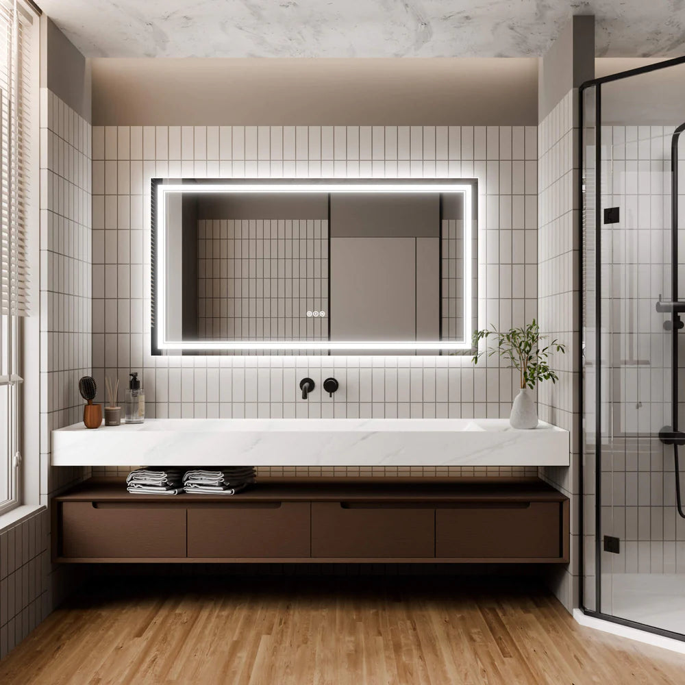 Front & BackLit LED Mirror 55X30