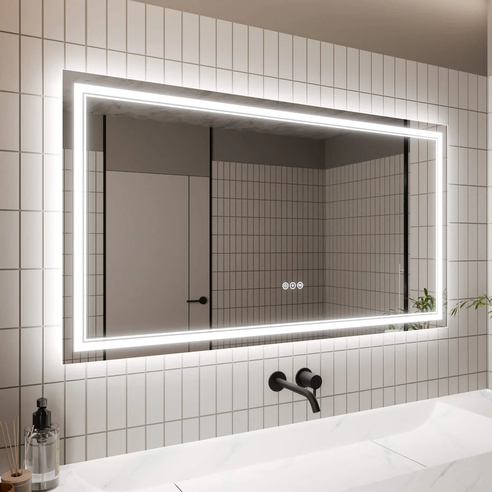 Front & BackLit LED Mirror 55X30